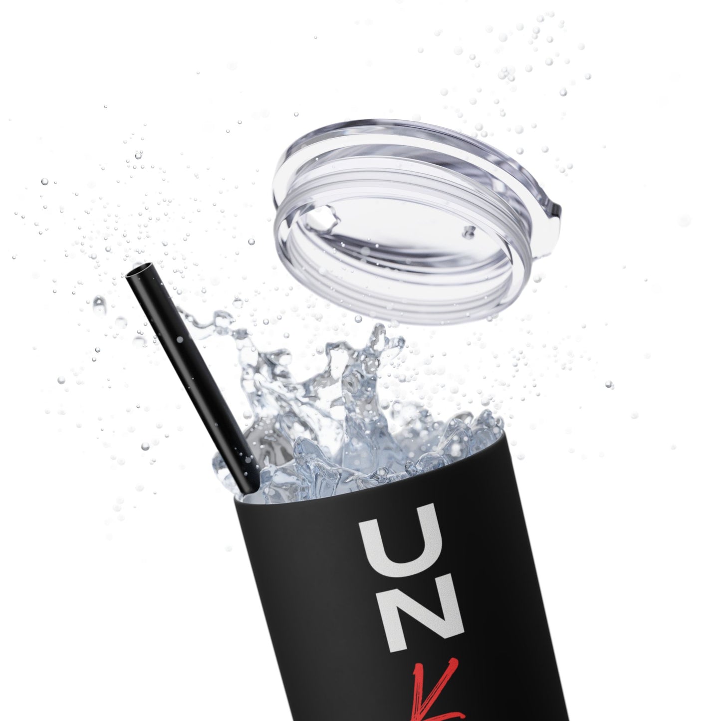 Skinny Tumbler with Straw, 20oz