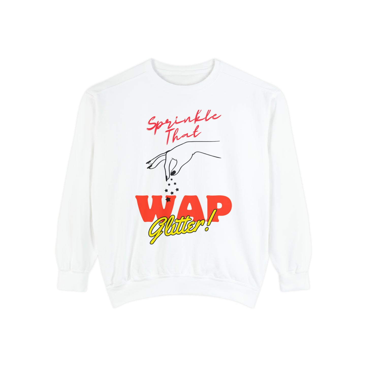 WAP Glitter-Dyed Sweatshirt