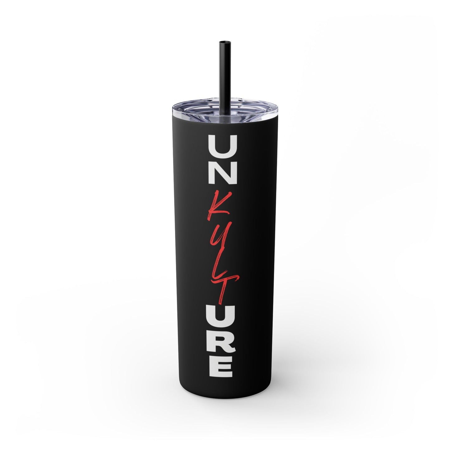 Skinny Tumbler with Straw, 20oz