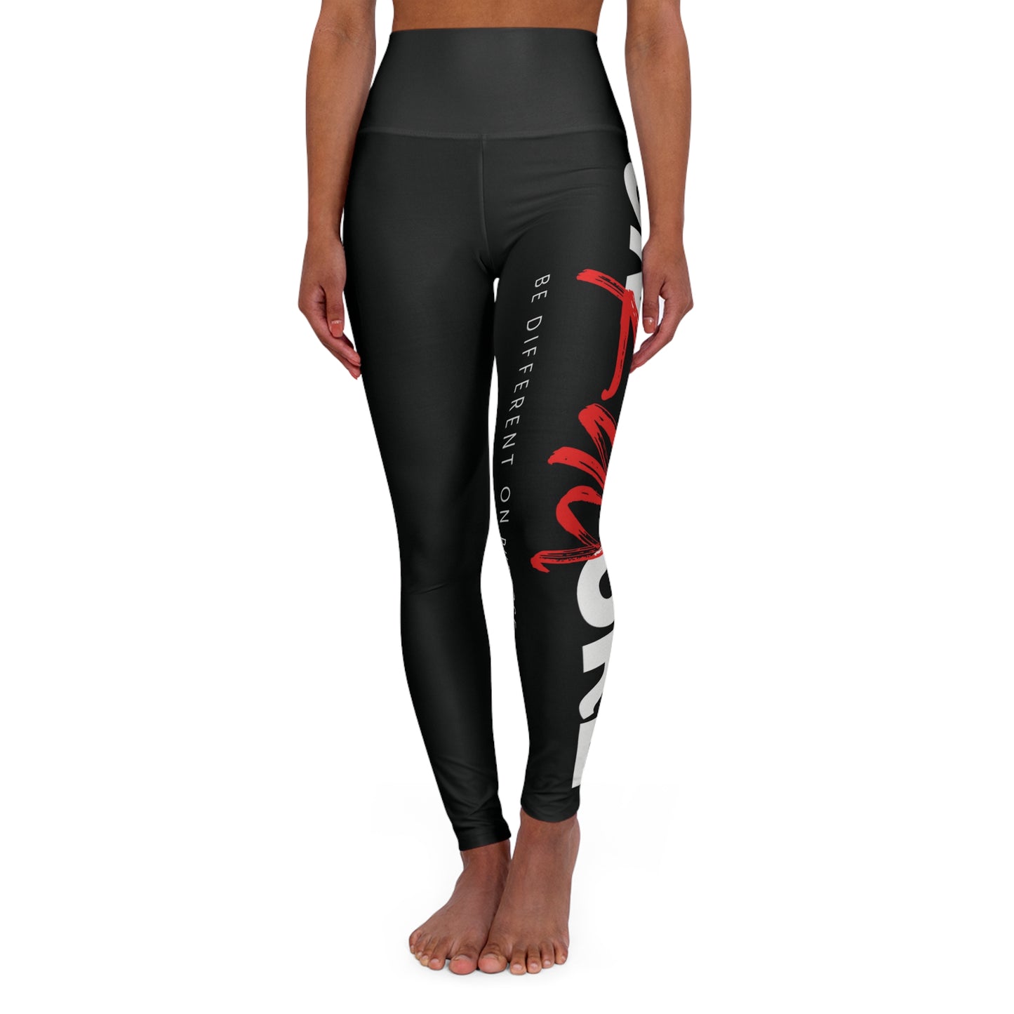 High Waisted Yoga Leggings (AOP)