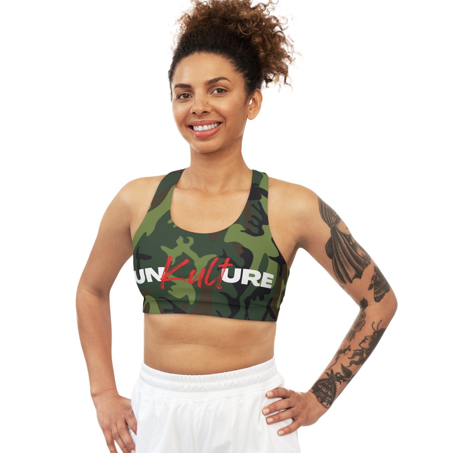 Camo kult Sports Bra