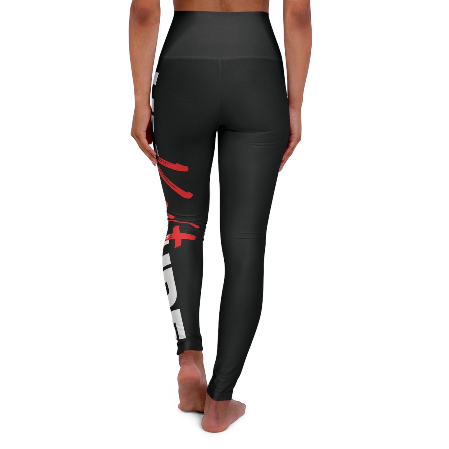 High Waisted Yoga Leggings (AOP)